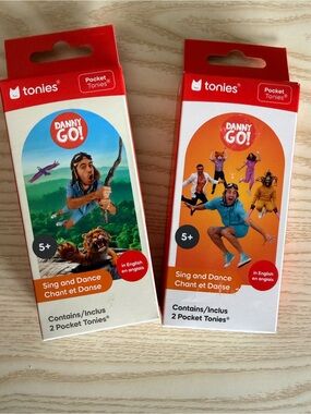 Tonies- Danny go!- 2 Sets- Sing and Dance Adventure and Dance Party!